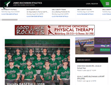 Tablet Screenshot of jamesbuchananathletics.org